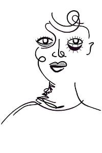 Schönheit Gesichtsausdruck