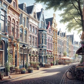 Leeuwarden street 3 by Yvonne van Huizen