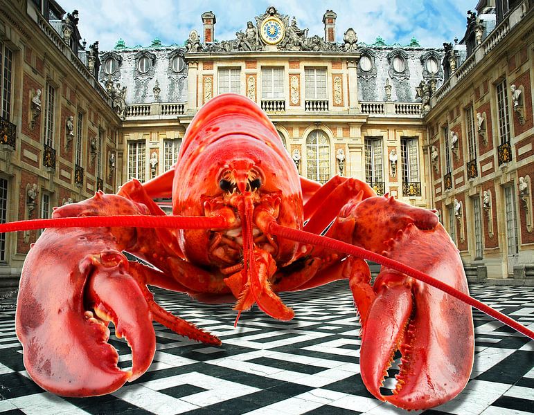 Stillleben eines Hummers in Versailles von Christine Vesters Fotografie