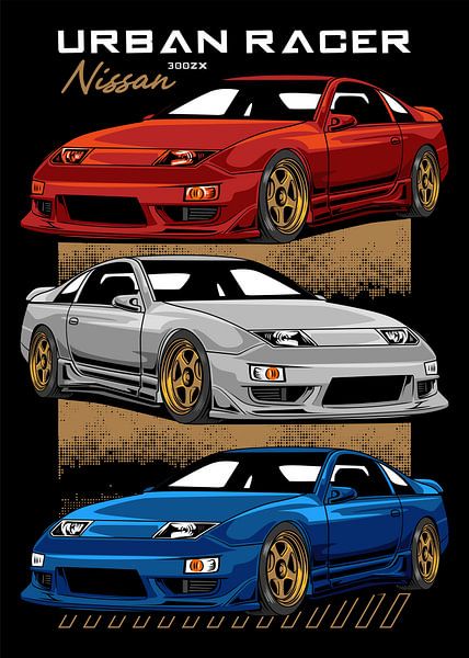 Nissan 300ZX JDM Car by Adam Khabibi