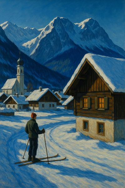 Bavarian Alpine Serenity by Travel Shop