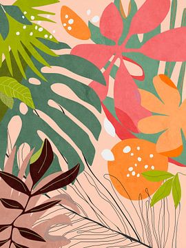 Buntes tropisches Laub von Claudio Chagas Pereira