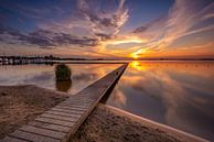 Sunset Schildmeer by Arjan Battjes thumbnail