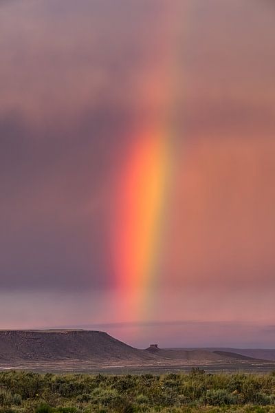 A rainbow in Arizona by Henk Meijer Photography