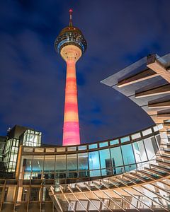 Rheinturm, Düsseldorf, Deutschland