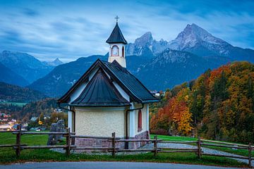 Berchtesgaden im Herbst von Martin Wasilewski