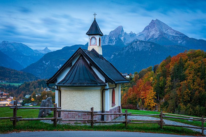 Berchtesgaden im Herbst von Martin Wasilewski