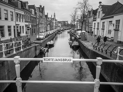 Gracht in Haarlem