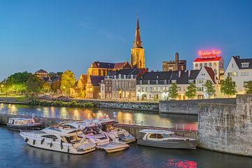 Maastricht in the evening