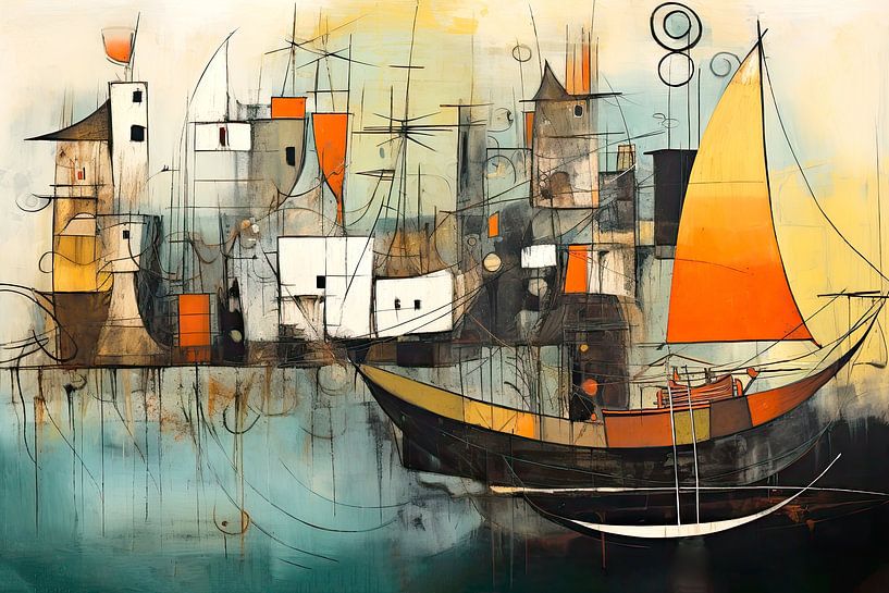 Stedelijke zeewind van Erich Krätschmer
