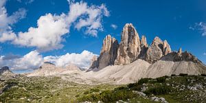 Trois sommets, Dolomites, Tyrol du Sud sur Denis Feiner