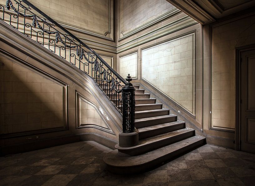 Treppe 2 in Farbe von Olivier Photography