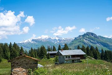 Der Mont Blanc vom Cormet de Roselend aus gesehen. von Christa Stroo fotografie