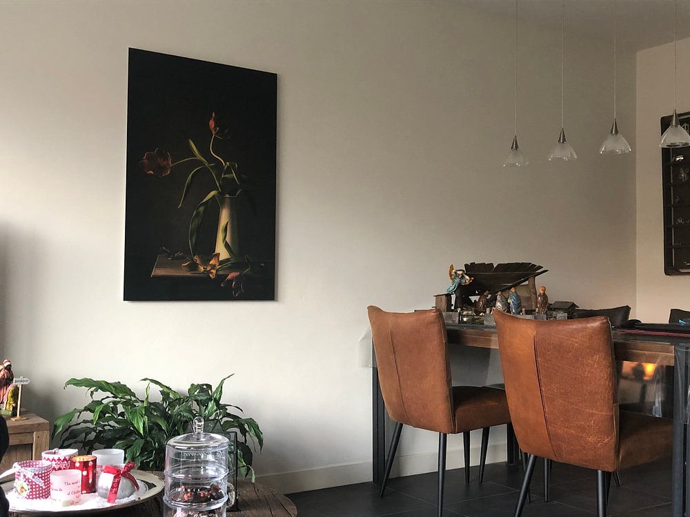 Stilleven vergankelijkheid (gezien bij vtwonen)  van Monique van Velzen 