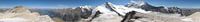 Glacier of Wallis (Vallis) - Panorama
