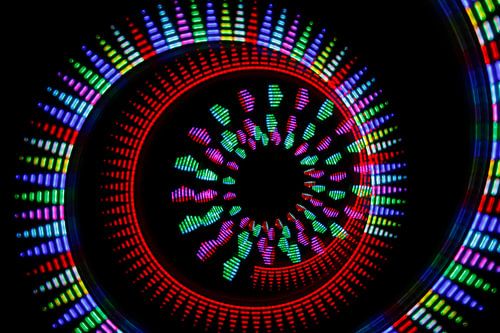 Light waves wallow through the night #5