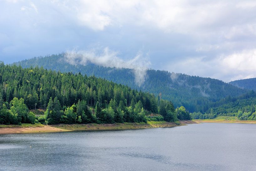 Schwarzenbach dam by Gisela Scheffbuch