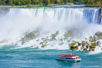 Le souffleur de corne aux chutes du Niagara