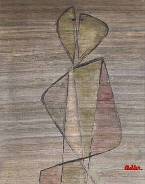 Jankel Adler – Der Kuss (1947) von Peter Balan