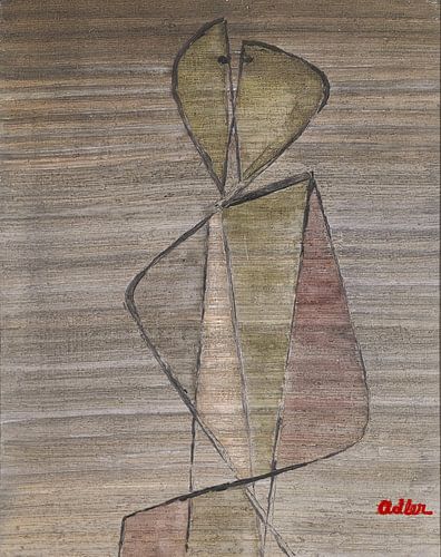 Jankel Adler - The Kiss (1947)