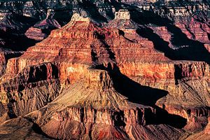 Naturwunder Schlucht und Felsformationen Grand Canyon Nationalpark in Arizona USA von Dieter Walther