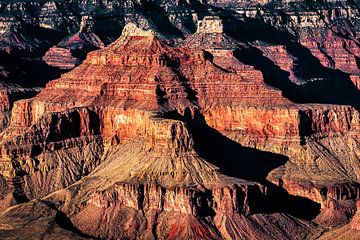 Natural wonder canyon and rock formations Grand Canyon National Park in Arizona USA by Dieter Walther