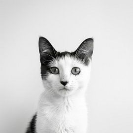 Cats portrait by Poster Art Shop