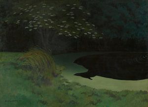 Félix Vallotton - Der Teich (Honfleur) (1909)