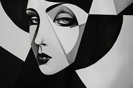 Portrait of a woman by Poster Art Shop