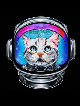 Cat astronaut