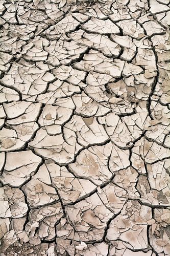 uitgedroogde grond