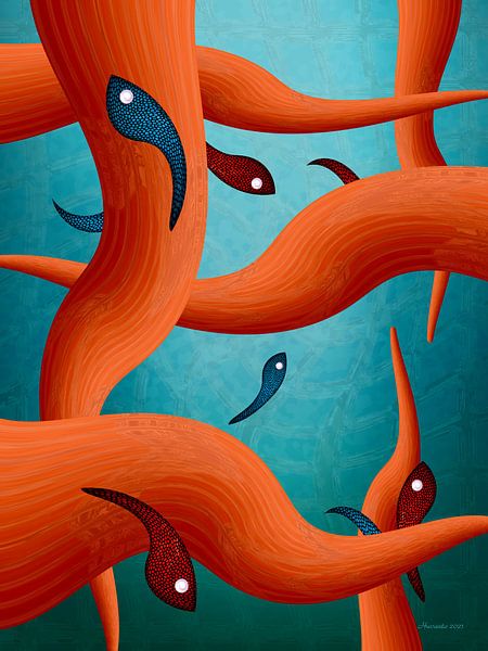 The Unknown Ocean by Ton van Hummel (Alias HUVANTO)