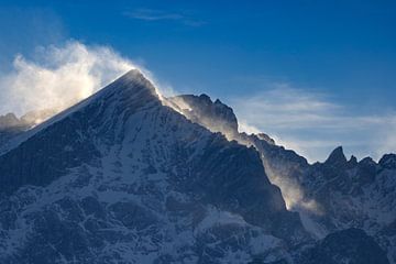 Föhnstorm op de Alpspitze van Andreas Müller