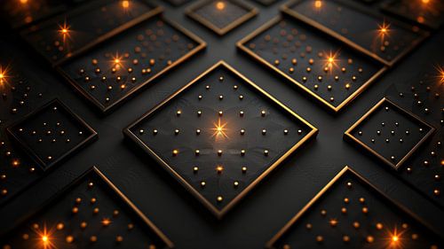 Luxe foto goud zwart