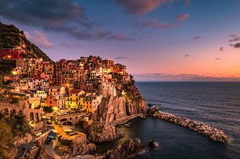 Ein schöner Abend in Manarola