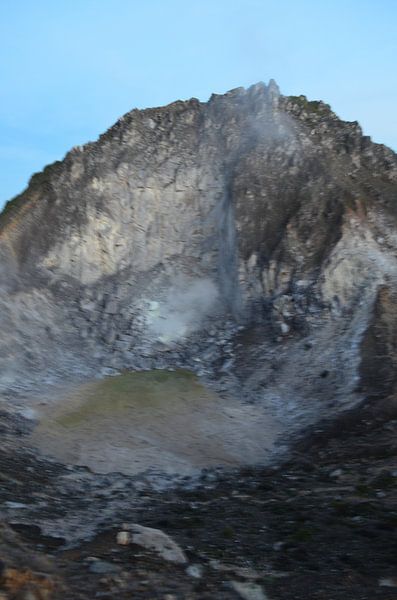 Spitze des Vulkans von Laura
