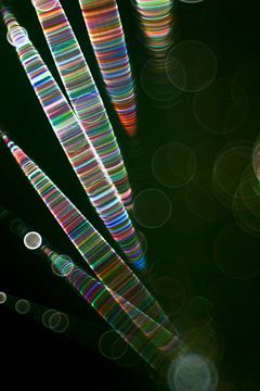 Abstract spider web 3 by Anne Ponsen