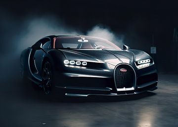 Bugatti Chiron Auto van FotoKonzepte