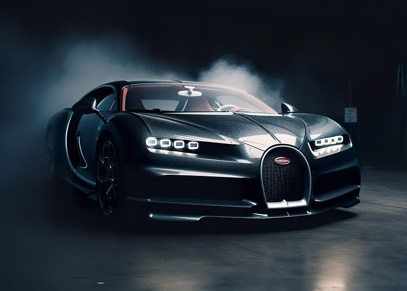 Bugatti Chiron Car von FotoKonzepte