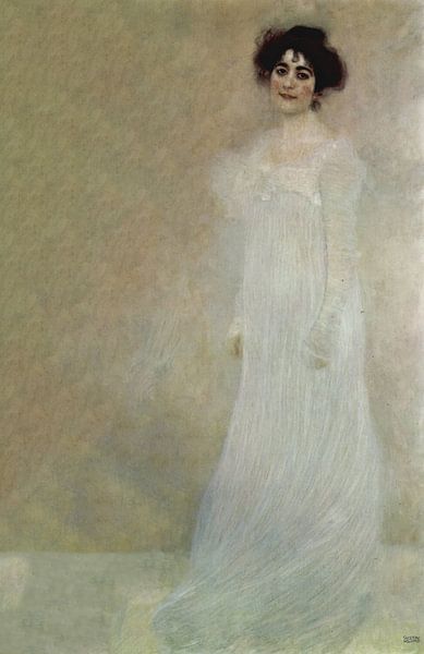 Serena Pulitzer Lederer , Gustav Klimt - widened version by Digital Art Studio
