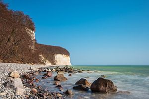 Kreidefelsen an der Küste der Ostsee auf der Insel Rügen