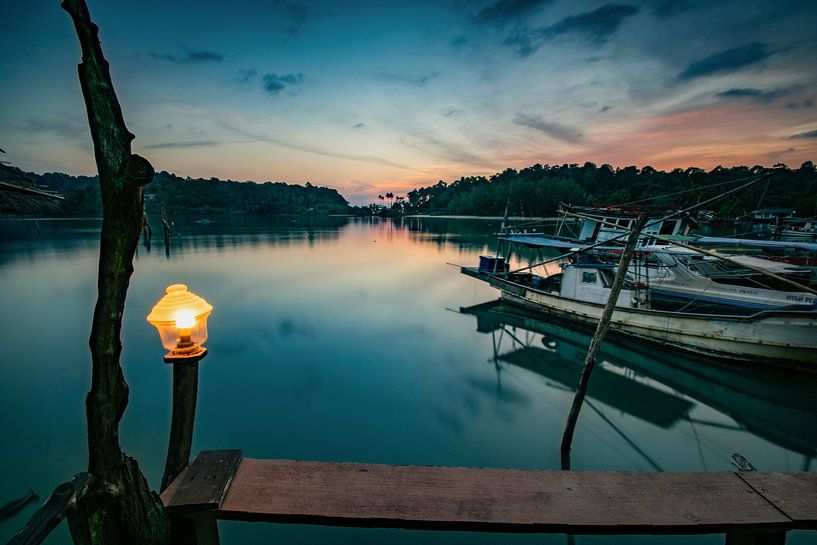 zonsondergang van Alex Neumayer
