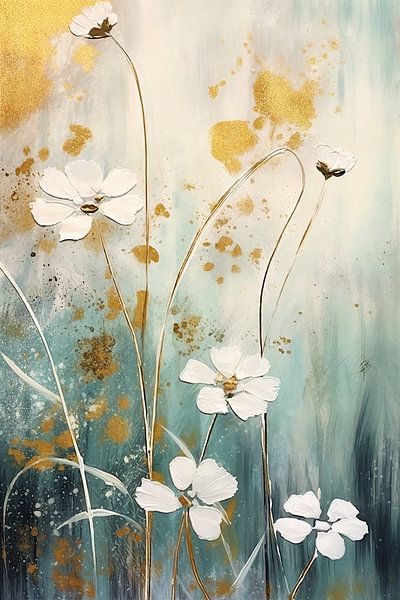 Green Gold | Botanical Brilliance by ARTEO Paintings