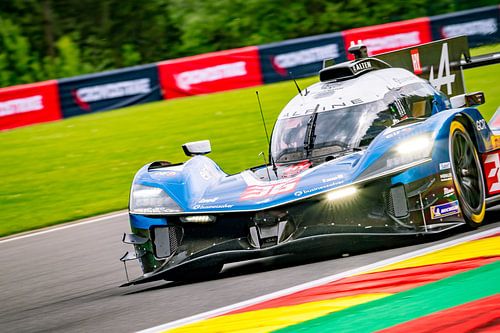 De hypercar Alpine A424 op Spa-Francorchamps