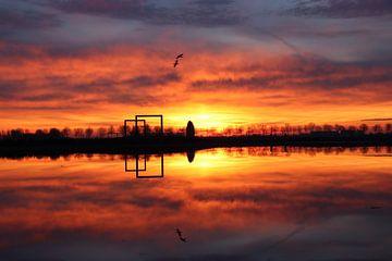 Zonsopkomst van t de bruin