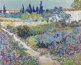 Garten bei Arles - Vincent van Gogh von 1000 Schilderijen Miniaturansicht