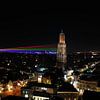 Domtoren Utrecht in het donker von Jeroen Harmsen