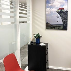 Customer photo: House on the Edge 4 by Ine Tresoor, on ArtFrame