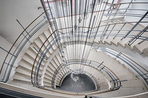 Trappenhuis van een ziekenhuis