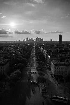 Vue de l'Arc de Triomphe